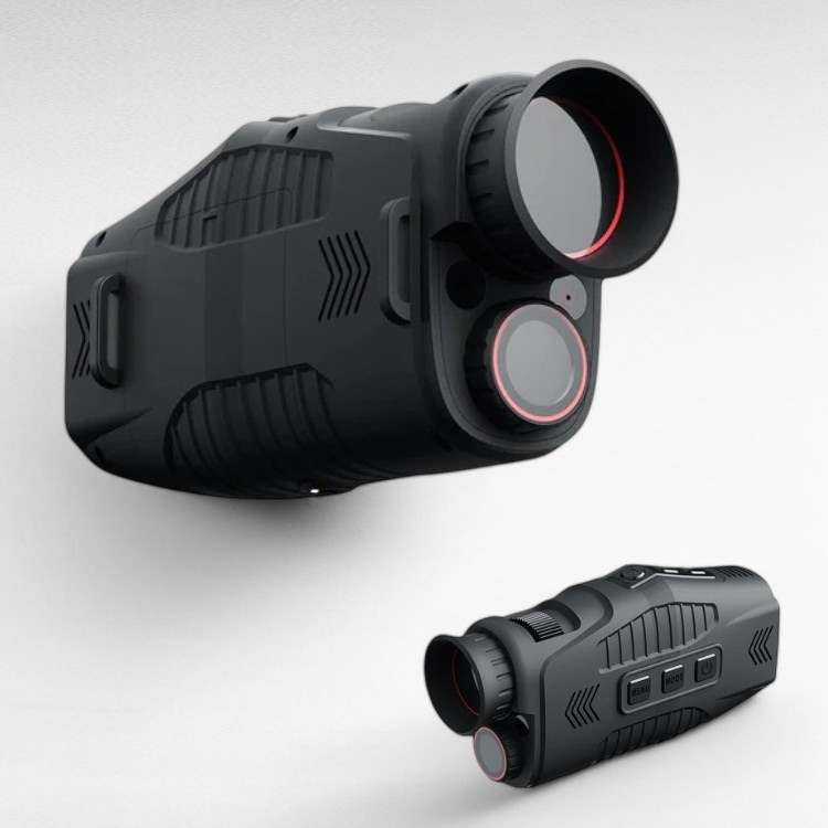 HD Nachtzicht Monoculair met Infrarood 10× Zoom 300m Bereik Digitale Opname Wildlife Observatie en Beveiliging | Sulvida