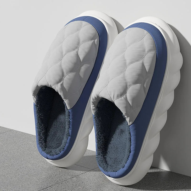 Waterbestendige Warme Winterpantoffels Heren met Antislipzool en Gevoerde Binnenkant voor Indoor en Outdoor | Sulvida