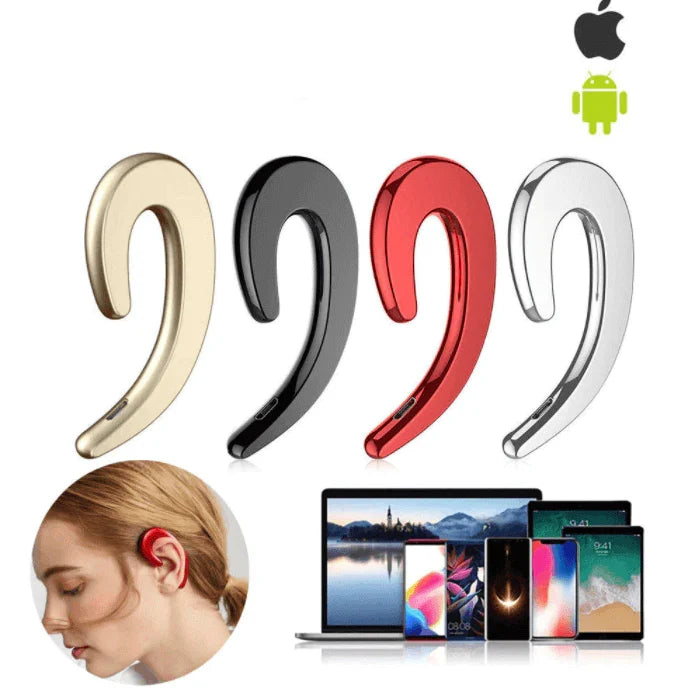 Bluetooth Oortelefoongeleiding Draadloos Sport Muziek Veilig Omgevingsbewust Ergonomisch Comfortabel Open Ear | Sulvida