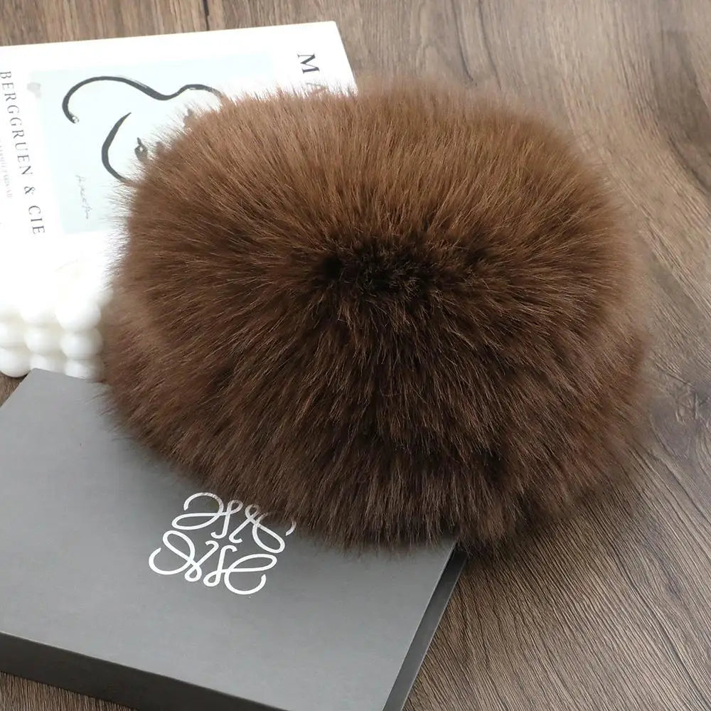 Bontmuts Kunstbont Winterhoed Russische Ushanka Bomber Style Warm Fluffy Knuffelig Oorflappen Wintermode | Sulvida