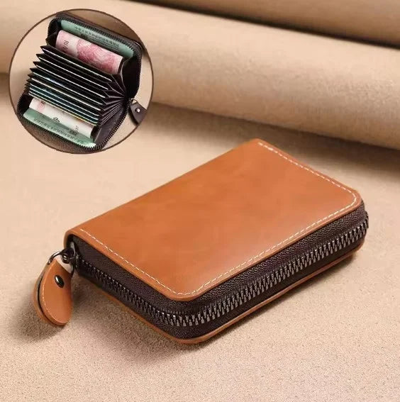 Compacte Portemonnee Meerkleurig voor Pasjes en Bankkaarten Elegante Kaarthouder Multi-card Wallet Overzichtelijk | Sulvida
