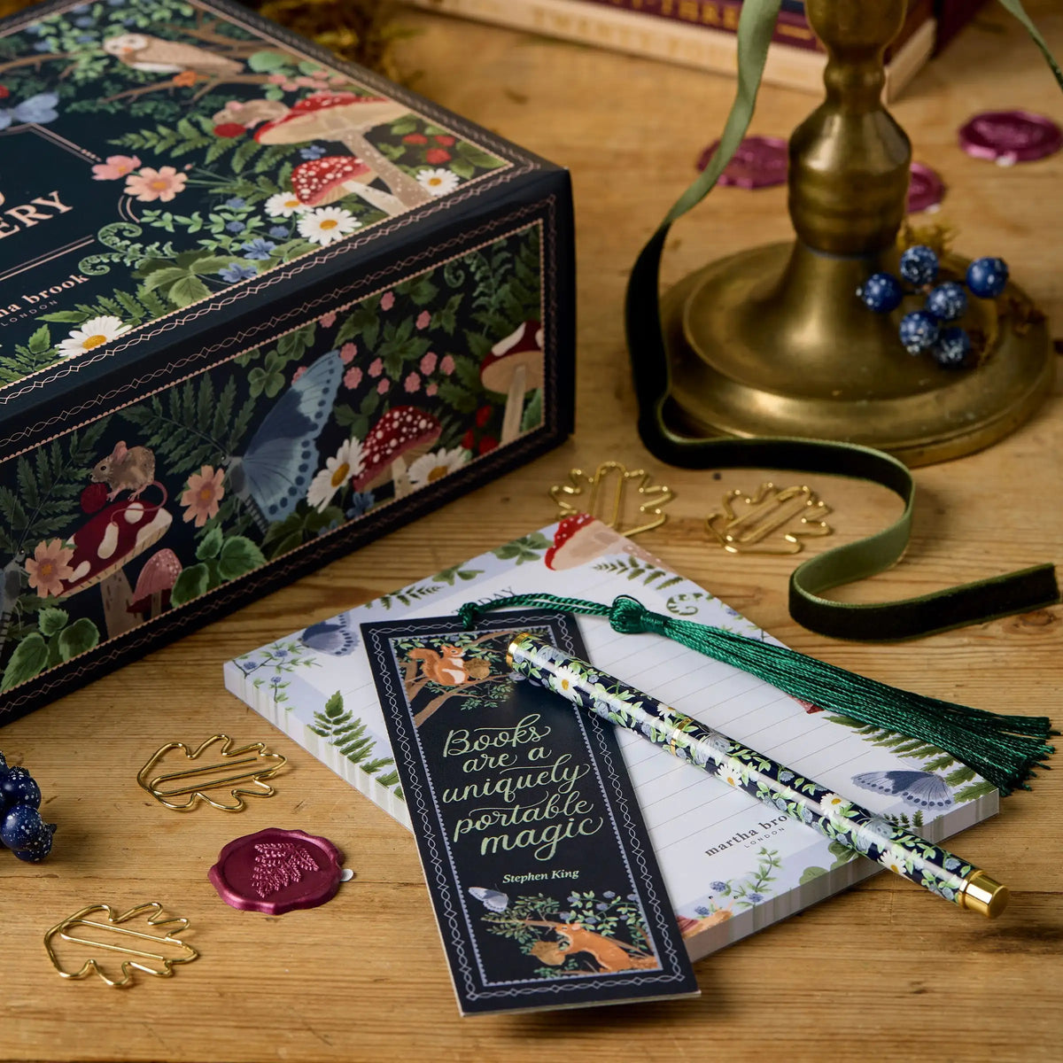 Adventskalender 24 Schrijfwaren – Dagelijkse Kantoor Verrassingen voor Kerst Creatief Journaling Cadeauset | Sulvida