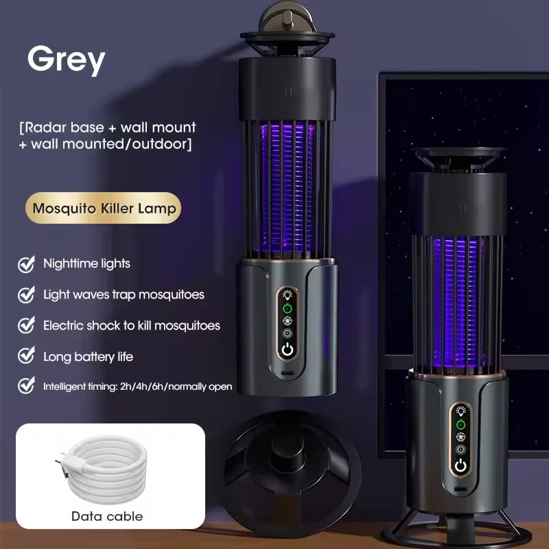 Piège électrique à insectes rechargeable par USB, avec lumière UV pour lutter efficacement contre les moustiques à l’intérieur et à la maison | Sulvida