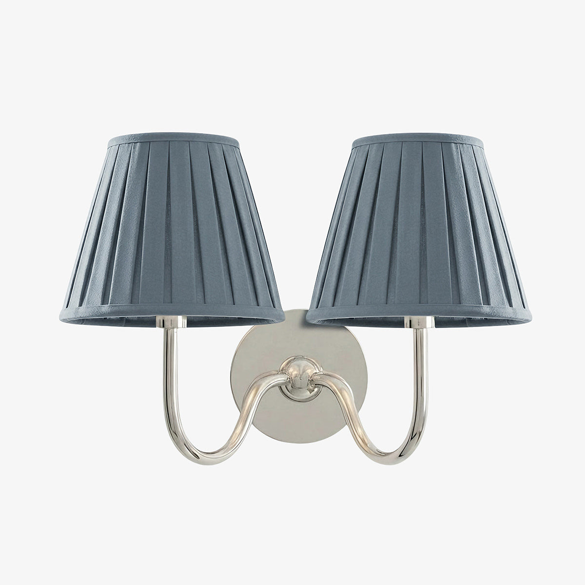 Wandlamp Linnen Kap Messing Armatuur Plissé of Glad Stof E12 Fitting Hardwired Decoratieve Verlichting | Sulvida