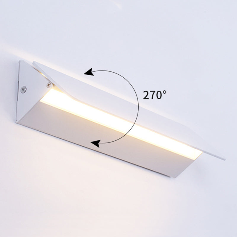 Draaibare Wandlamp LED Metaal Wit Modern Design Dimbaar voor Binnen Woonkamer Gang Slaapkamer Verlichting | Sulvida