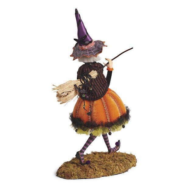 Halloween-Heksenfiguur Handgemaakt uit Hars Kleurrijke Decoratie voor Binnen en Buiten Seizoen 4 Karakters | Sulvida