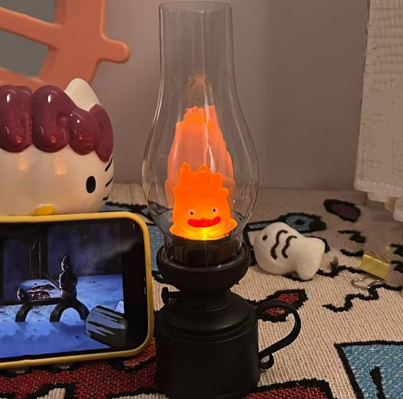 Decoratief Nachtlampje zonder Vlam Retro Lantaarn Sfeerverlichting Slaapkamer Nachtkastje Tafel Lamp | Sulvida