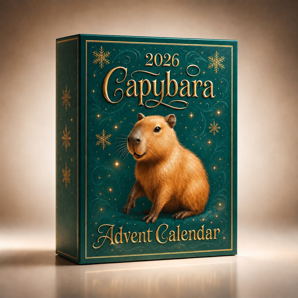 Adventskalender Capybara 24 Dagen Kinderen Kerst Aftellen Speelgoed Cadeau Decoratie Verrassing Figuren | Sulvida