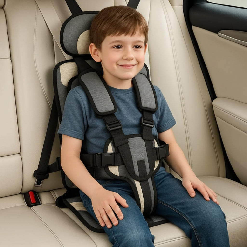 Draagbaar Reisharnas voor Kinderen 5-Punts Veiligheidsgordel Lichtgewicht Compact Universeel Auto Vliegtuig | Sulvida