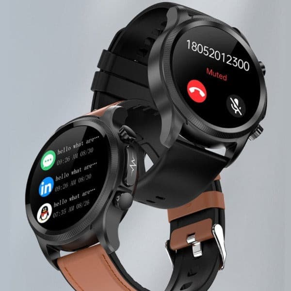 Smartwatch met Gezondheidsmeting Hartslag Bloedwaarden 24/7 Monitoring Waterbestendig Sporthorloge Fitness | Sulvida