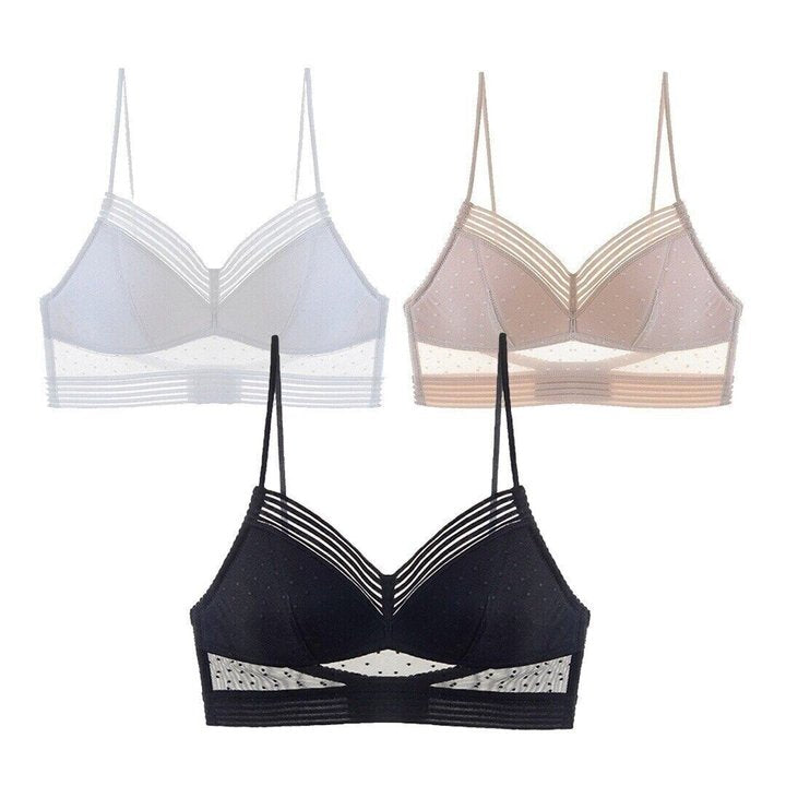 Draadloze Lifting Kanten Bralette zonder Beugel – Comfortabele Dames BH met Kant en Lifteffect | Sulvida
