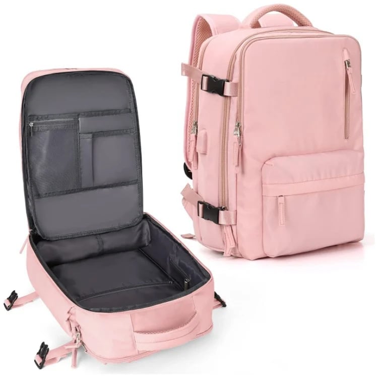 Reisrugzak 35L Multifunctioneel Waterdicht met USB-Poort en Diefstalbeveiliging – Uniseks Reis Wandel Rugtas | Sulvida