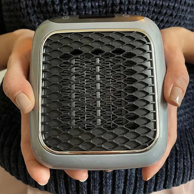 Compacte Keramische Kachel 800W voor Stopcontact Energiezuinig Verwarmen tot 23m² Veilig Thermostaat | Sulvida