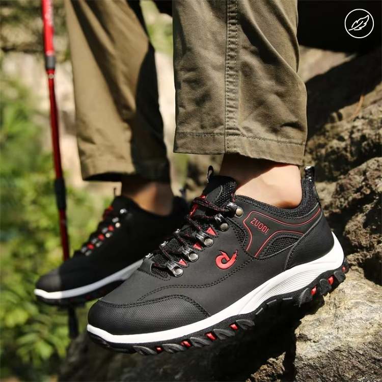 Orthopedische wandelschoenen met voetbedondersteuning flexibele zool brede neus voor outdoor comfort dagelijks | Sulvida