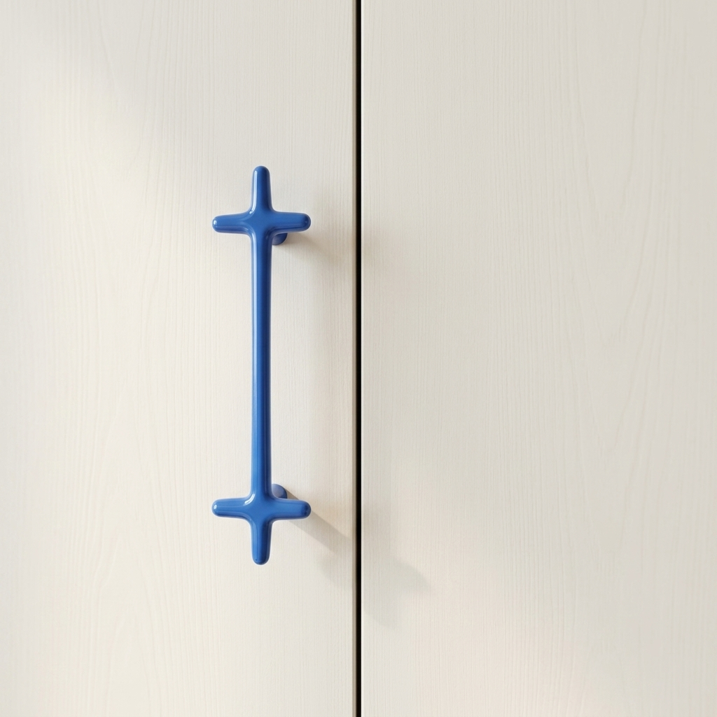 Kastgreep Rond Kruis Design Gekleurde Keukenknoppen voor Kasten en Meubels Decoratief Hardware Accessoire | Sulvida