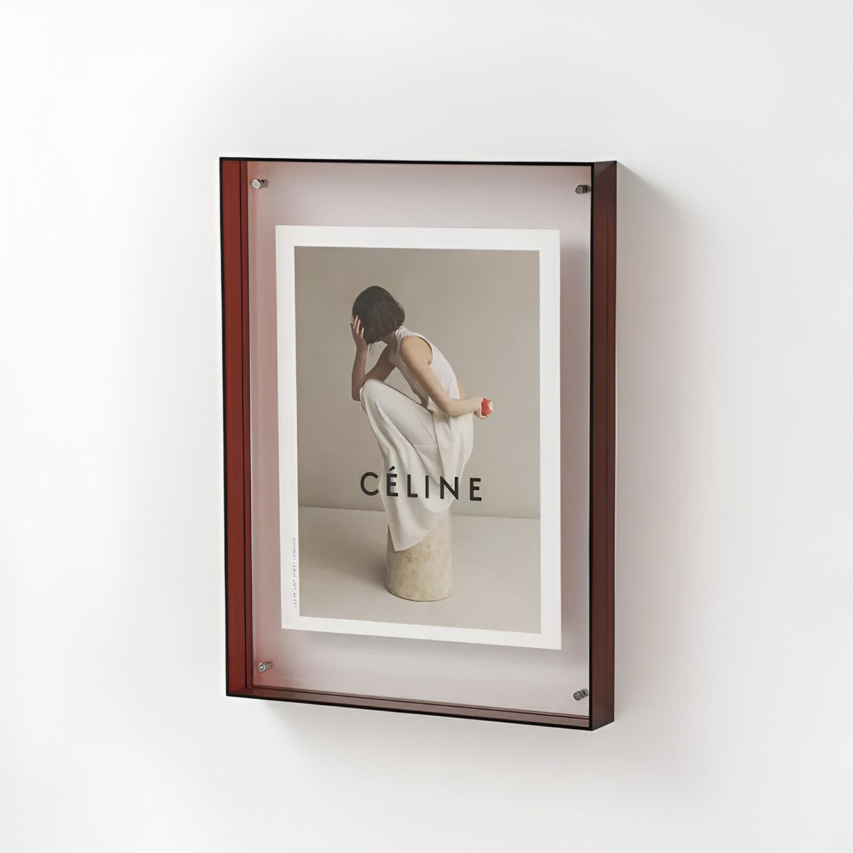 Transparante Acryl Fotolijst 11x14 - 26x35 cm Minimalistische Fotolijst Modern Design Wanddecoratie Interieur | Sulvida