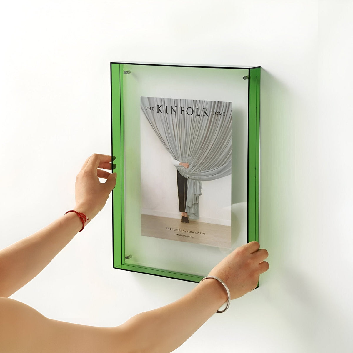 Transparante Acryl Fotolijst 11x14 - 26x35 cm Minimalistische Fotolijst Modern Design Wanddecoratie Interieur | Sulvida