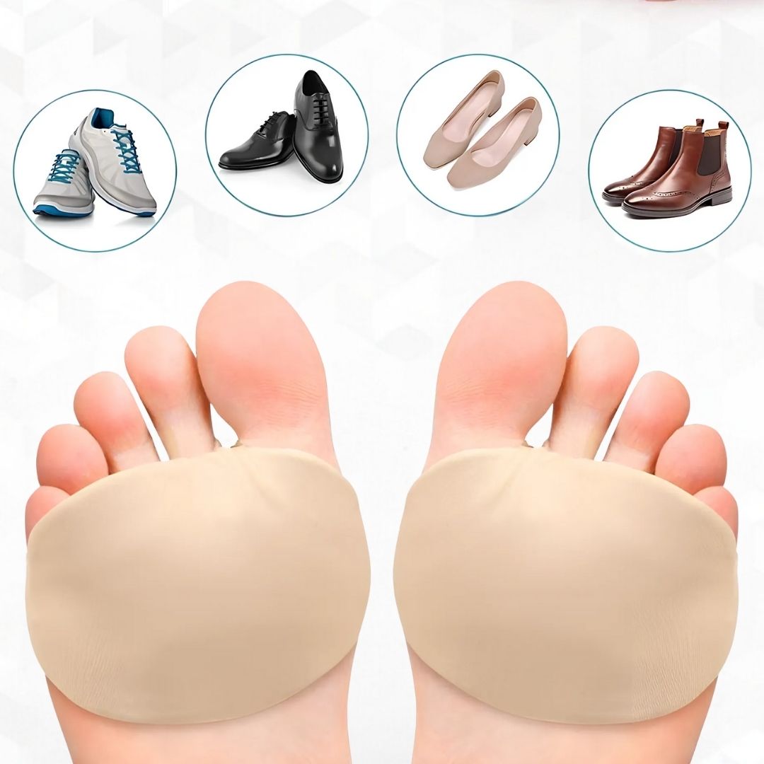 Metatarsaal Gelkussen Voorvoetpijn Neuroma Relief Comfortabele Drukverlichting Steunzolen Loopcomfort | Sulvida