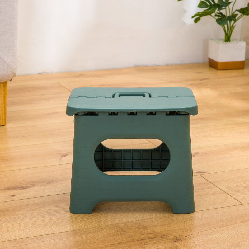 Opvouwbaar Trapje met Handgreep voor Keuken Badkamer Thuis Medium Compact Krukje Stevig voor Kinderen | Sulvida