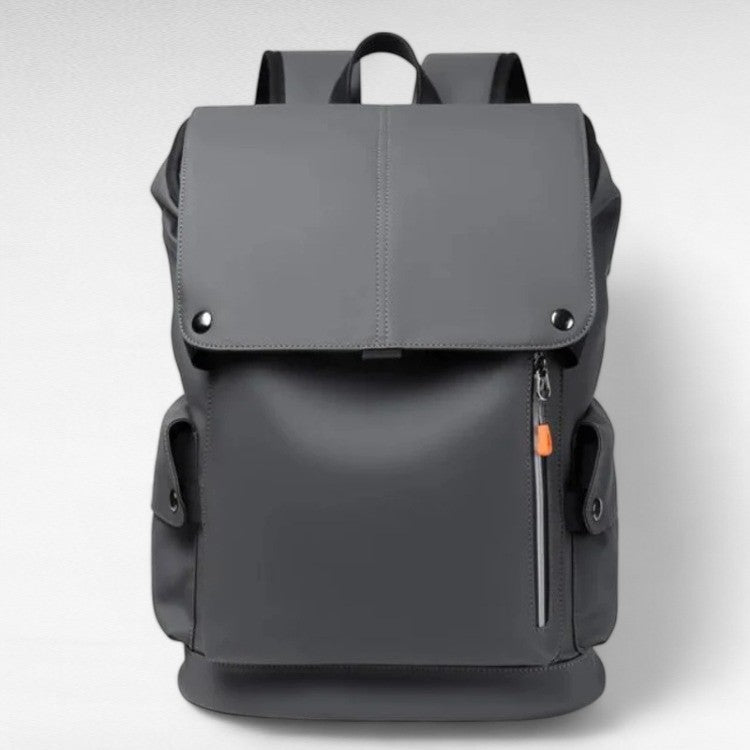 Waterbestendige Rugzak 25 Liter met USB-Oplaadpoort Laptopcompartiment Zwart Grijs Werktas Schooltas Reistas | Sulvida