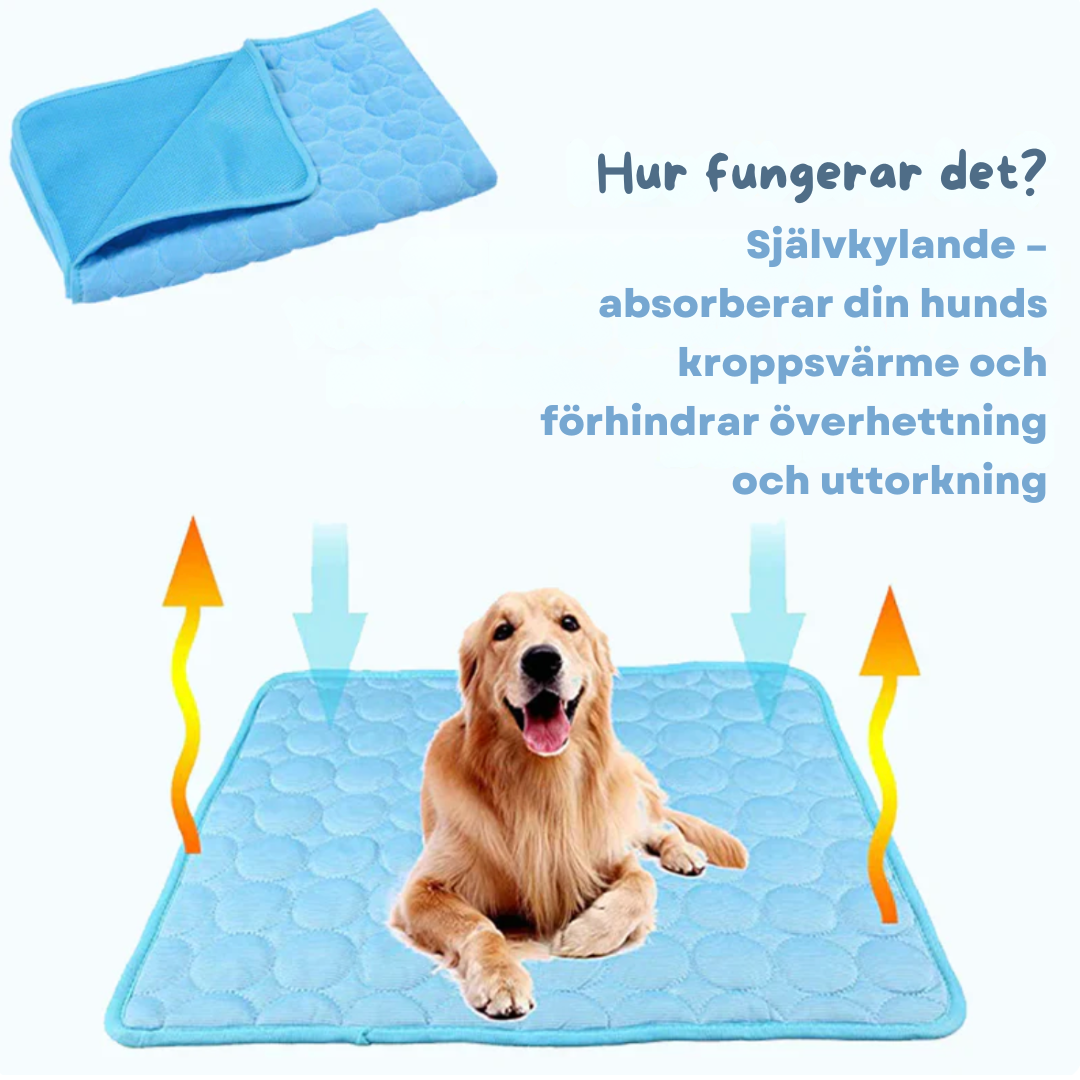 Koelmat voor Huisdieren 50×40–150×100cm Zelfkoelend Verkoeling Honden Katten Zomer Koeling Comfort Koel | Sulvida