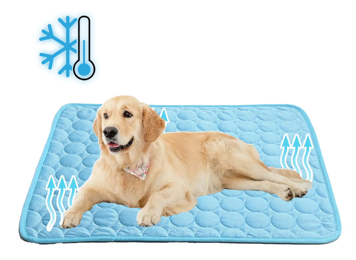 Koelmat voor Huisdieren 50×40–150×100cm Zelfkoelend Verkoeling Honden Katten Zomer Koeling Comfort Koel | Sulvida