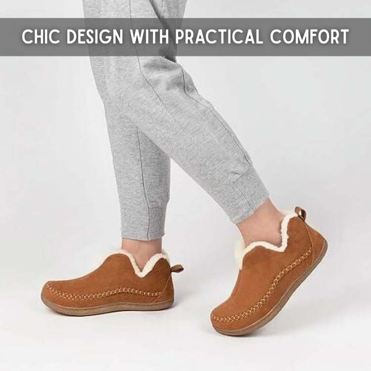 Orthopedische pantoffels met fleecevoering warm winterschoeisel antislip voor indoor comfort en dagelijks gebruik | Sulvida