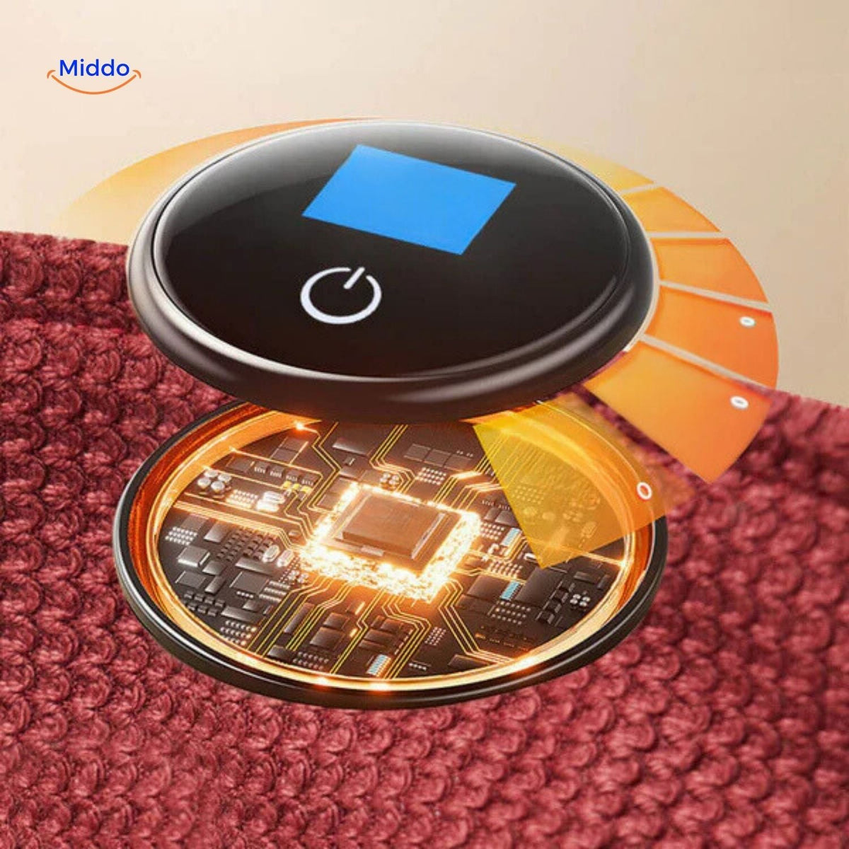 Verwarmde Omslagdoek met USB Aansluiting – Draagbare Warmte voor Thuis en Onderweg – Zachte Graphene Verwarming | Sulvida