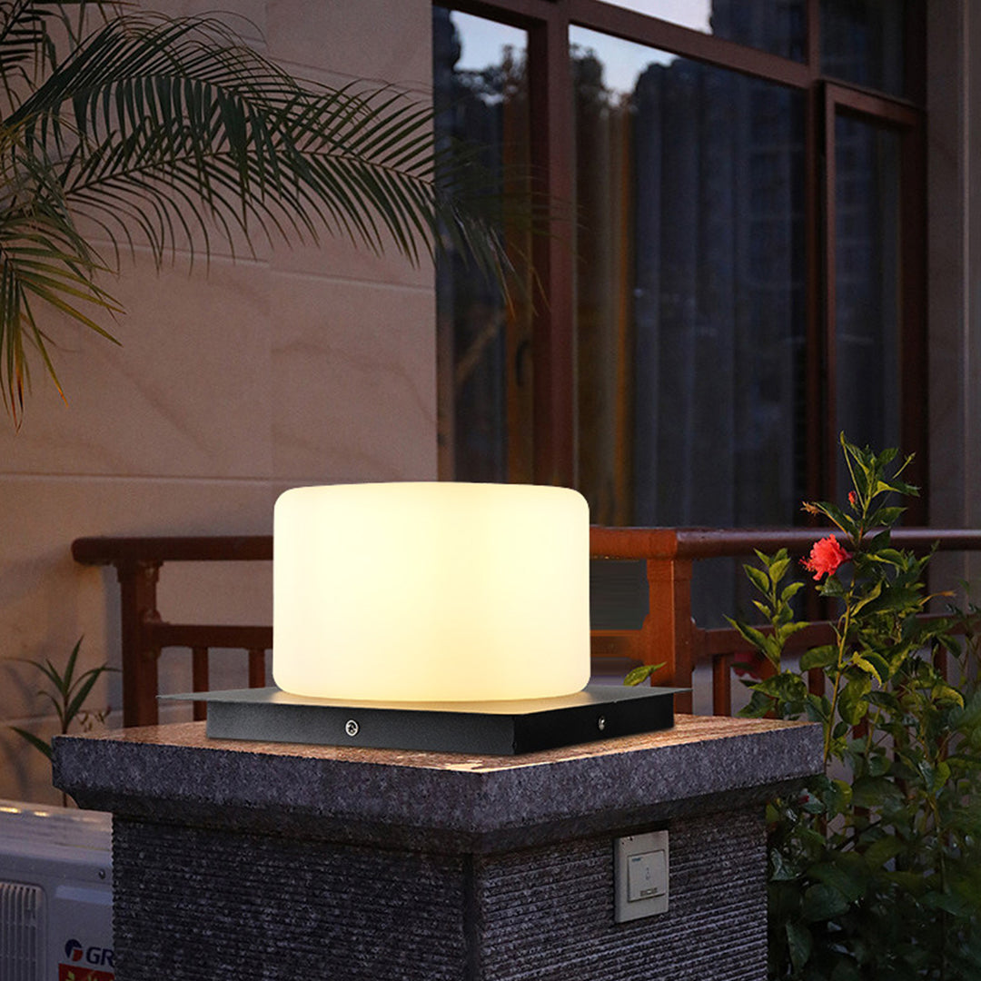 Sokkellamp Tuin LED Roestvrij Staal Waterdicht IP65 Moderne Buitenverlichting Bol Kubus Cilinder Terras | Sulvida