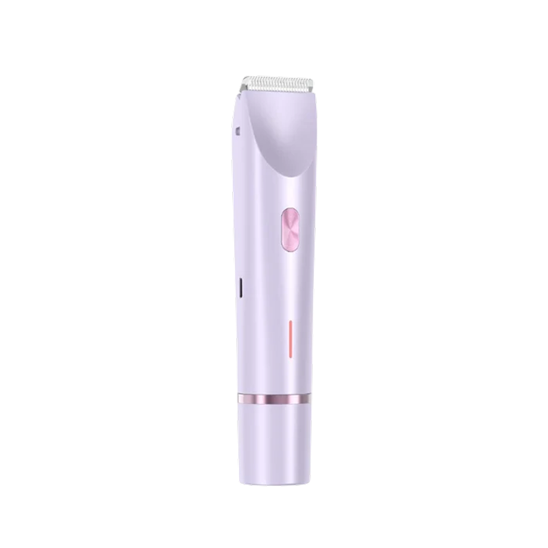 Épilateur et rasoir pour femme, rechargeable, tondeuse pour la zone du bikini, le visage et le corps, électrique, épilation indolore | Sulvida