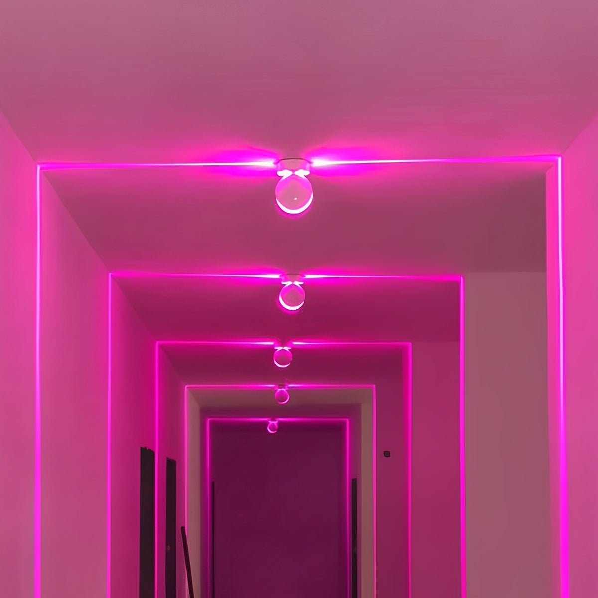 LED Wandlamp Aluminium Smal Lichtstraal Gang Trap Interieur Sfeerlicht Industrieel Modern Design Vast | Sulvida