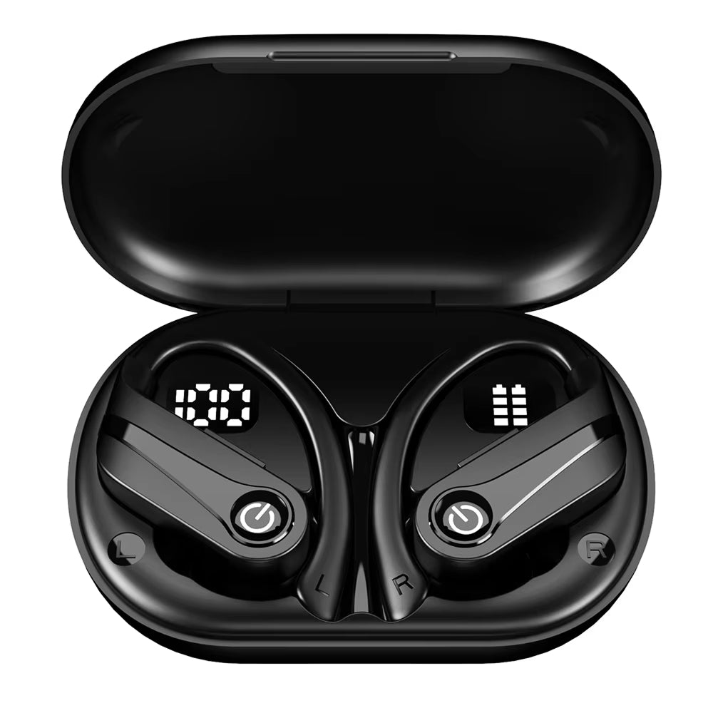 Écouteurs intra-auriculaires sans fil Bluetooth étanches IPX7, casque de sport, autonomie de 200 heures, maintien ferme | Sulvida