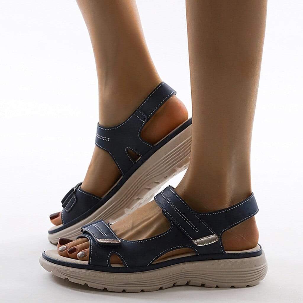 Dames Sandalen met Verstelbare Bandjes Comfortabel Zomer Schoeisel Orthopedische Zool Wandelschoenen | Sulvida
