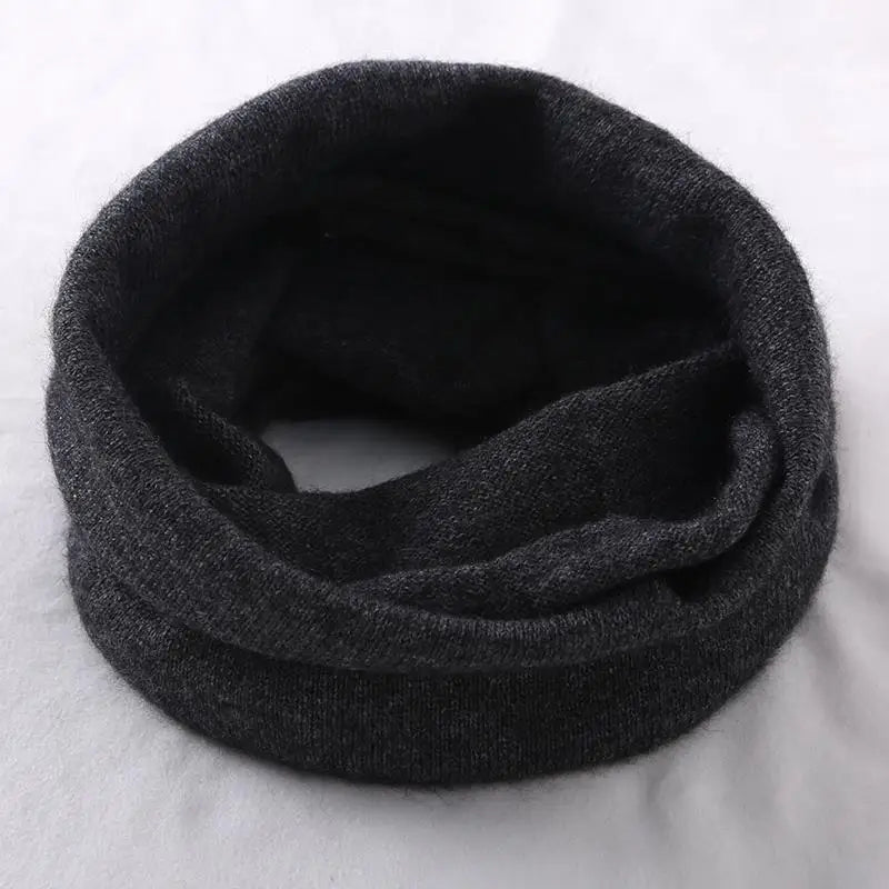 Thermische Cashmere Nekwarmer Winter Gebreide Sjaal Fleece Voering Zachte Winddichte Col Unisex Hals | Sulvida