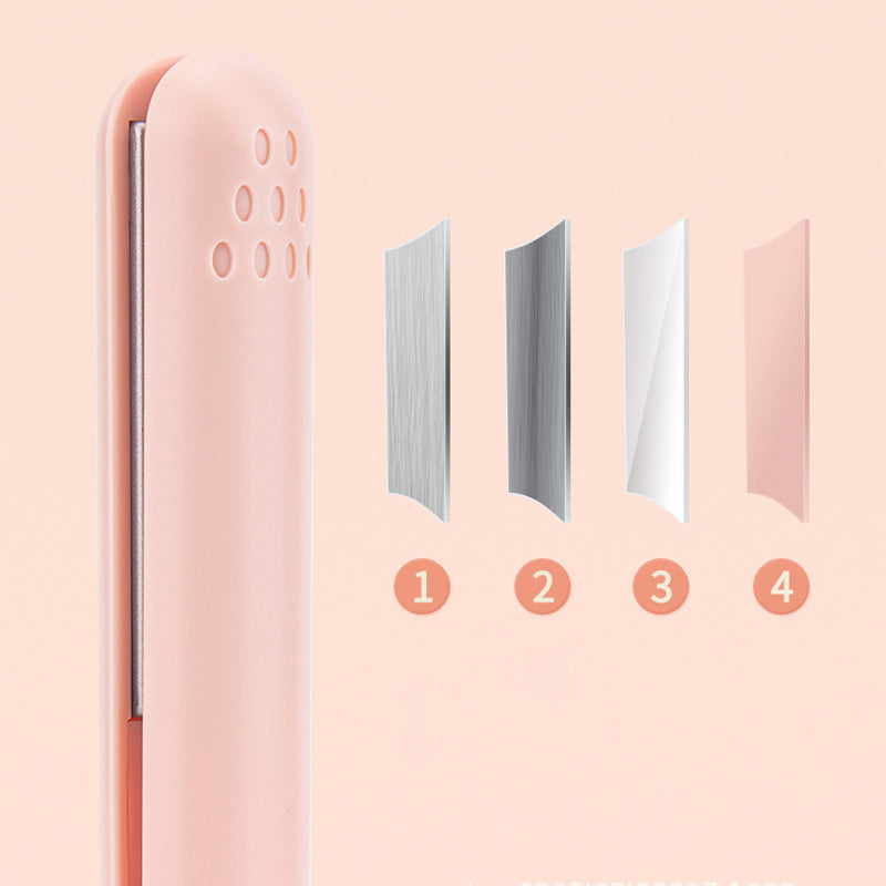 Mini stylingtang voor krullen en steil haar met keramische coating compact reisstyler ideaal voor onderweg | Sulvida