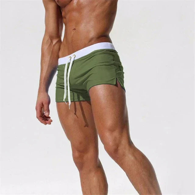 Zwemshort Heren Sneldrogend met Trekkoord Elastiek Zwembroek Casual Badmode Zomer Strand Vakantie Surf | Sulvida