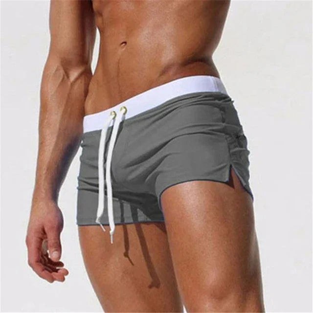Zwemshort Heren Sneldrogend met Trekkoord Elastiek Zwembroek Casual Badmode Zomer Strand Vakantie Surf | Sulvida
