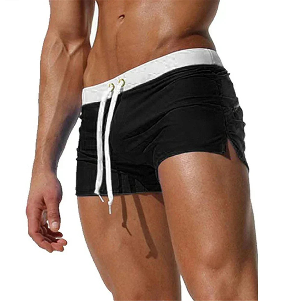 Zwemshort Heren Sneldrogend met Trekkoord Elastiek Zwembroek Casual Badmode Zomer Strand Vakantie Surf | Sulvida