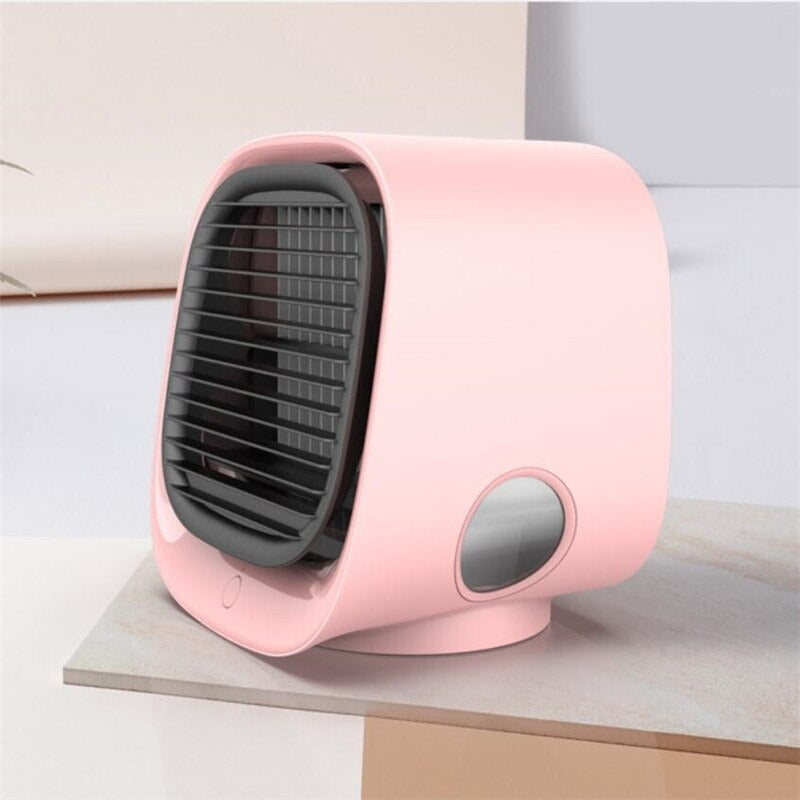 Mobiele USB Luchtkoeler 300ml Draagbaar Airconditioning Verdamper 3 Snelheden Waterkoeling Compact Bureau | Sulvida