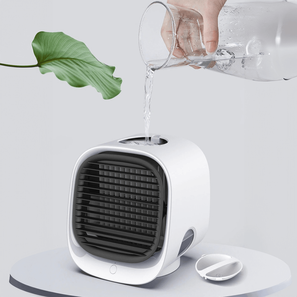 Mobiele USB Luchtkoeler 300ml Draagbaar Airconditioning Verdamper 3 Snelheden Waterkoeling Compact Bureau | Sulvida