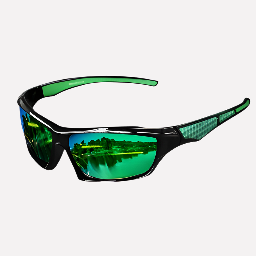 Sportieve Zonnebril Gepolariseerd UV400 Wraparound Design Fietsen Hardlopen Outdoor Actief Helder Zicht | Sulvida