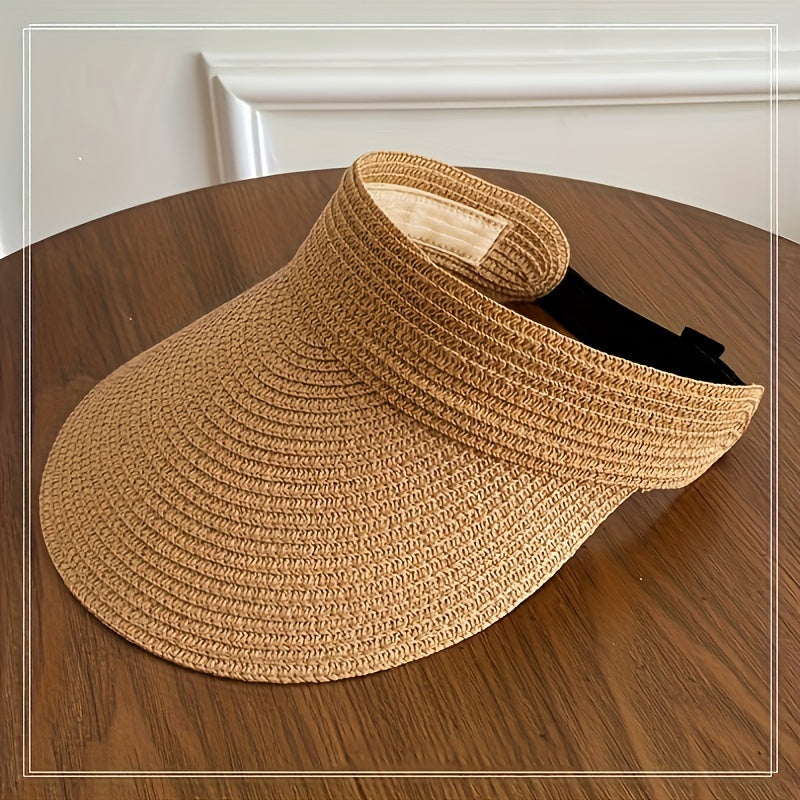 Opvouwbare Zonneklep met Brede Rand voor Dames UV-Bescherming Strandhoeden Vakantie Outdoor Zomer Accessoire | Sulvida