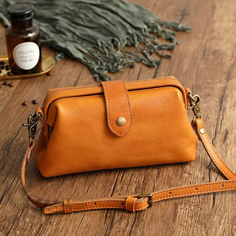Crossbody-tas Kunstleer Compacte Schoudertas Café Zwart Groen Rood Geel 22×12×6 cm Stijlvolle Draagtas | Sulvida