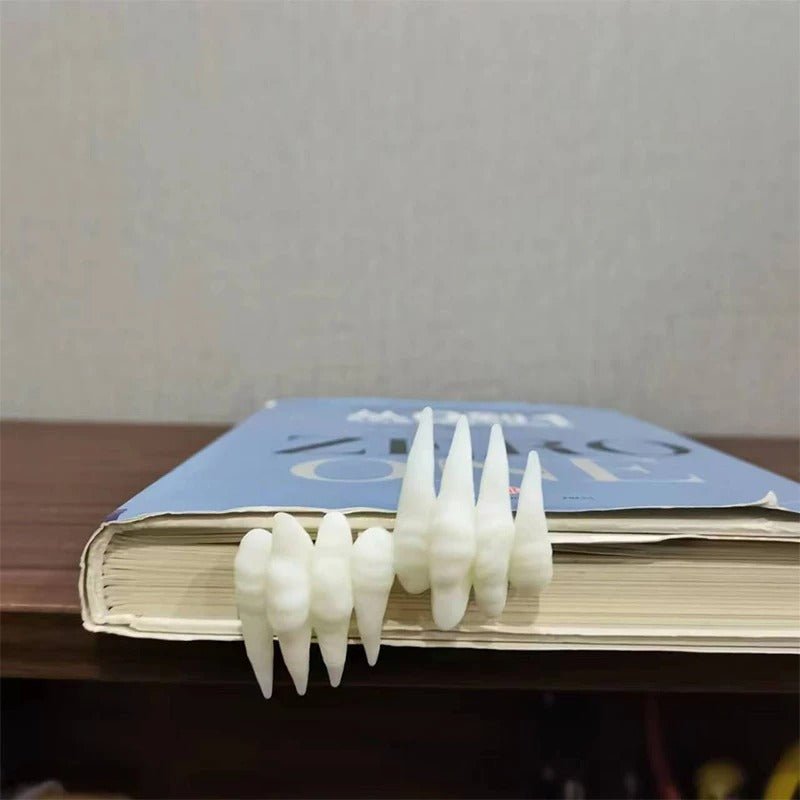 Boekenlegger Hand Horror Decoratief 3D Griezelig voor Boekliefhebbers Gothic Interieur Accessoire Leesplezier | Sulvida