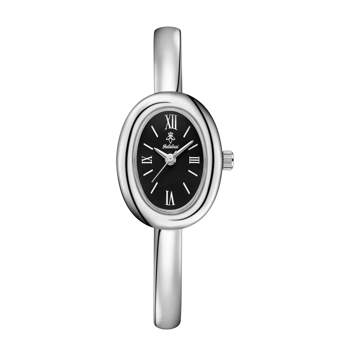 Ovaal Armband Horloge Edelstaal Goudkleur Dames Elegant Minimalistisch Design Roestvrij Staal Polshorloge | Sulvida