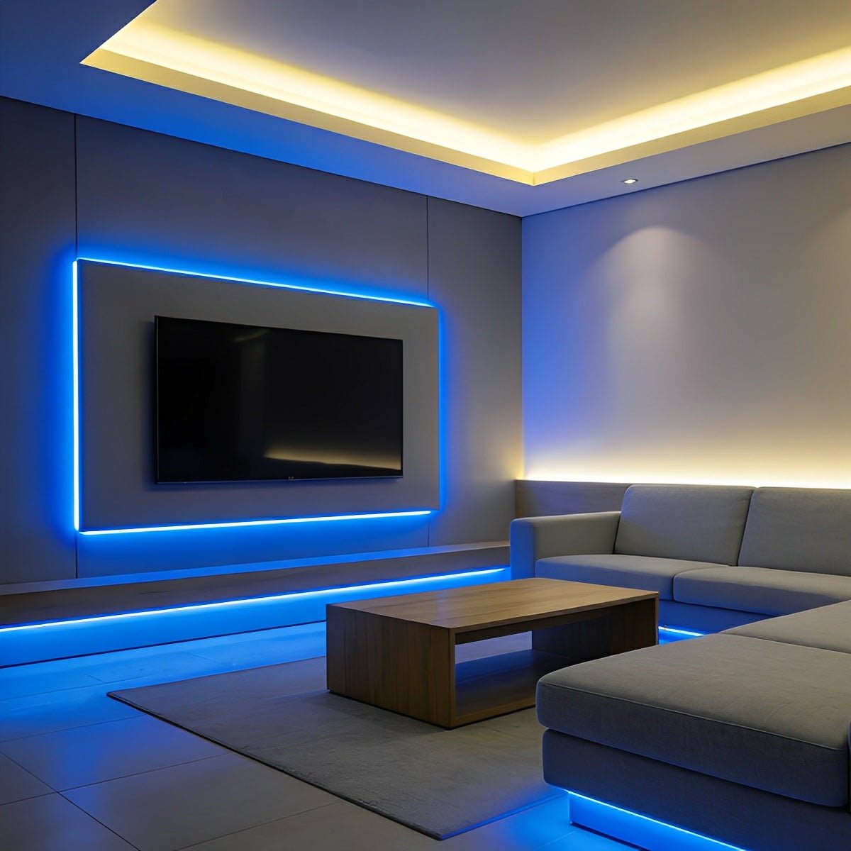 Flexibele LED-lichtstrip voor inbouwverlichting met 144 lampen per meter IP67 waterdicht dimbaar sfeerlicht | Sulvida