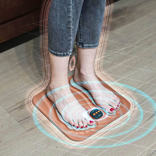 Appareil de massage des pieds NMES avec technologie à fibres de cuivre, pour soulager les picotements et se détendre à la maison | Sulvida