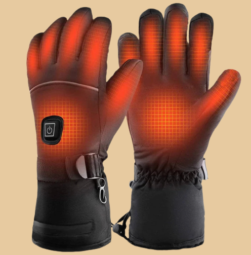 Verwarmde Handschoenen Unisex 3 Warmtestanden Touchscreen Winterhandschoenen Outdoor Sport Skiën Fietsen | Sulvida