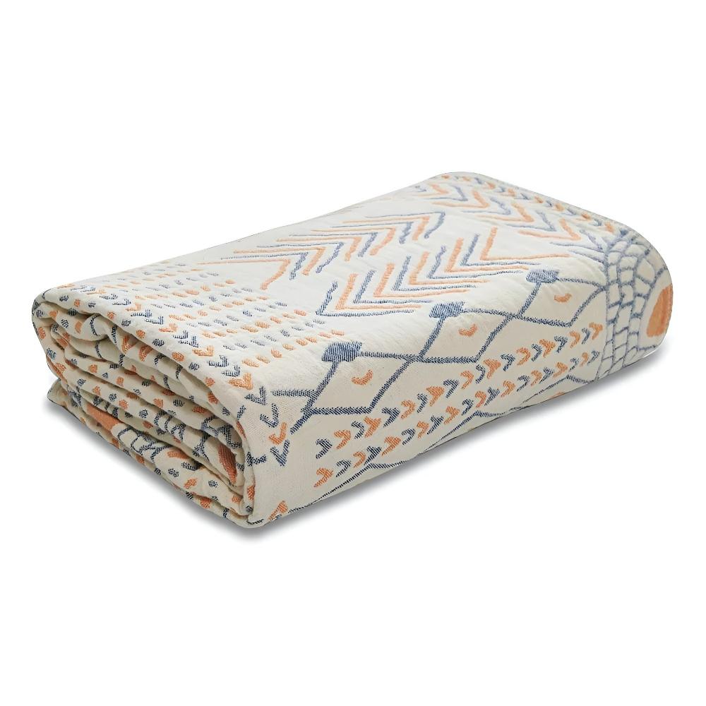 Dubbelzijdige Katoenen Plaid Zacht Deken Bed Bank Sprei Geruit Woonkamer Slaapkamer Woondecoratie Omkeerbaar | Sulvida