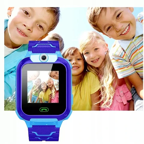Kinder Smartwatch GPS-Tracker Waterdicht Touchscreen Spelletjes Schoolmodus Noodknop Telefoneren Roze Blauw | Sulvida